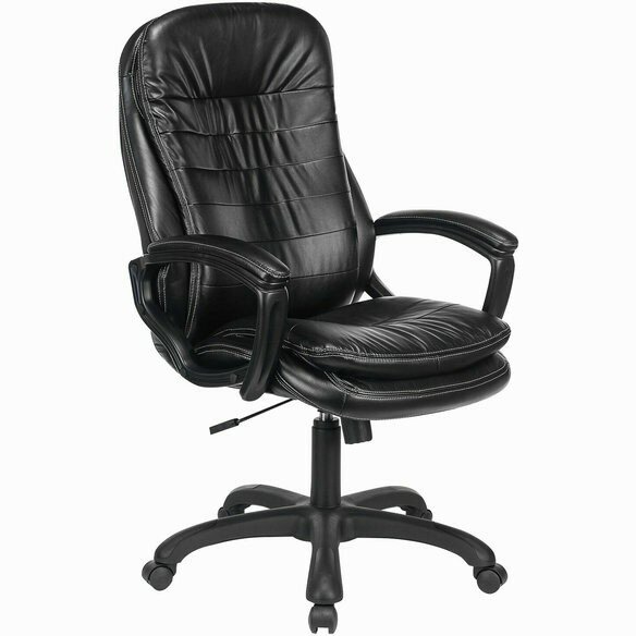 Кресло офисное BRABIX PREMIUM "Omega EX-589", экокожа, черное, 532094 Черный
