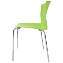 Стул пластиковый на металлокаркасе Pull-15 Verde green Ral 736