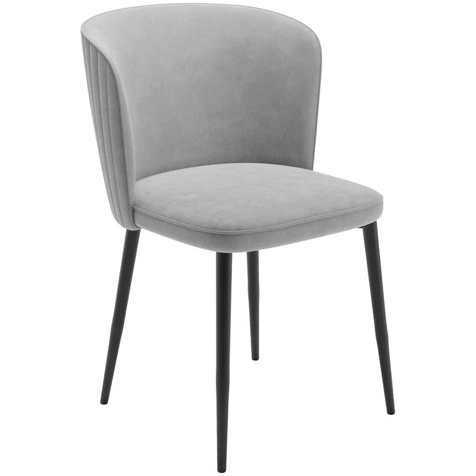 Стул DikLine 347PRO B22 GREY, ножки черные Стул DikLine 347PRO B22 GREY, ножки черные