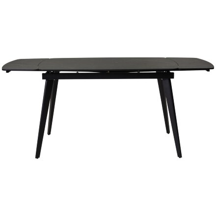 Стол ELIOT 120 MATT BLACK MARBLE SINTERED STONE/ BLACK М-City 