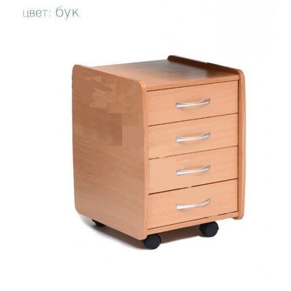 Тумба Астек 4 ящика бук Бук